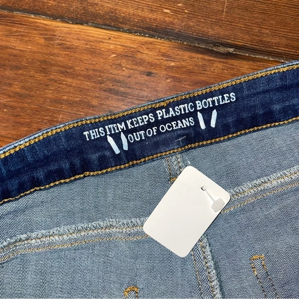 Grace & Lace Blue Jean Shorts with Rolled Hem